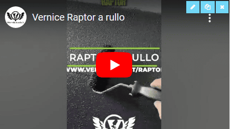 Vernice Raptor a rullo